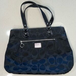 Coach Black Tote Bag